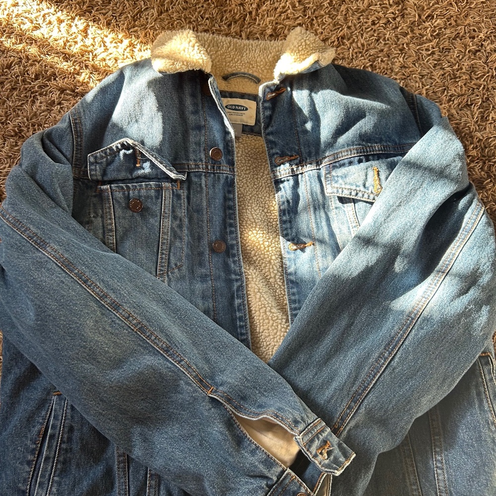 Old navy fur lined jacket